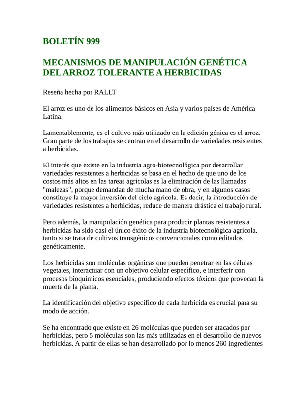 Vista previa del boletín 999